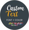 Custom Stickers for Weddings, Birthdays & Businesses - Personalized Labels with Your Logo - Waterproof, Fade and Heat Resistant - Pack of 100-1000 (Custom Text, 1.5 Inch)