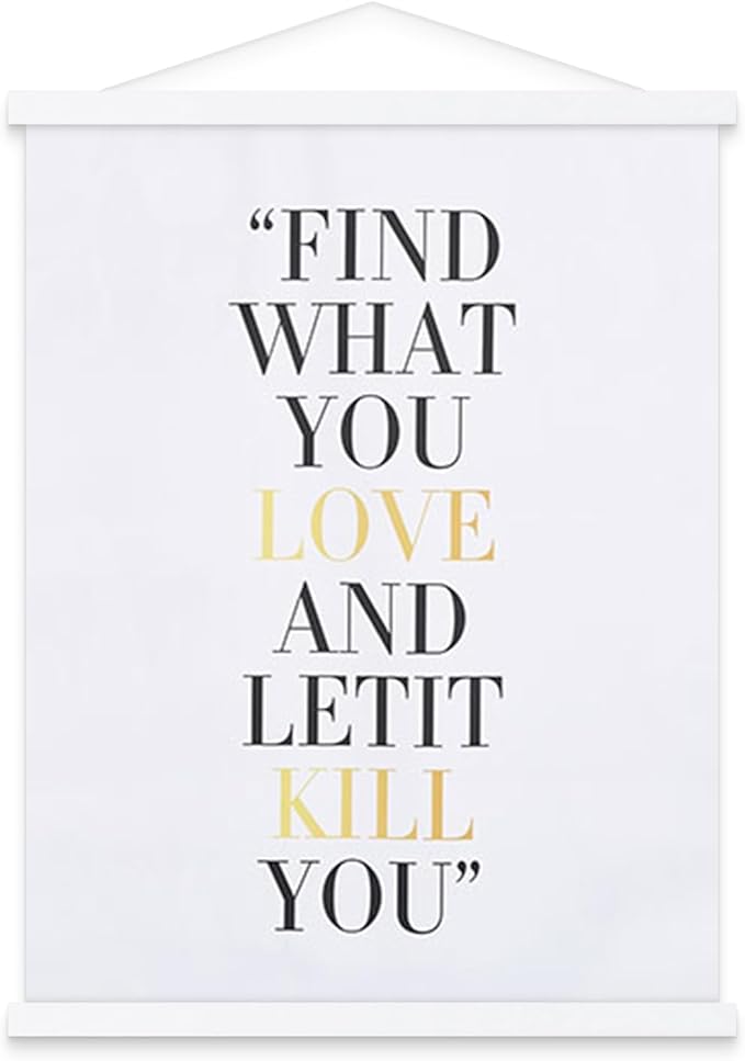 36x24 36x48 36x12 Poster Frame, Magnetic Light Wood Wooden Frame Hanger for Photo Picutre Canvas Artwork Art Print Wall Hanging (1 Pack, 36", White)