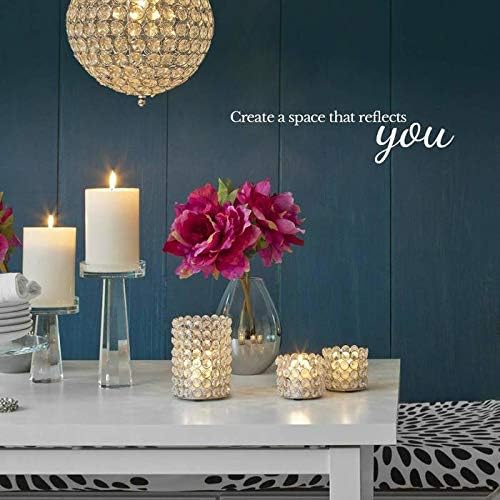 Serene Spaces Living Silver Ribbed Pedestal Glass Votive Holder, Table Centerpiece, Home, Office, Wedding, Birthday, Holiday & Special Events Decor, 3.5" Diameter & 5" Tall, Pack of 24