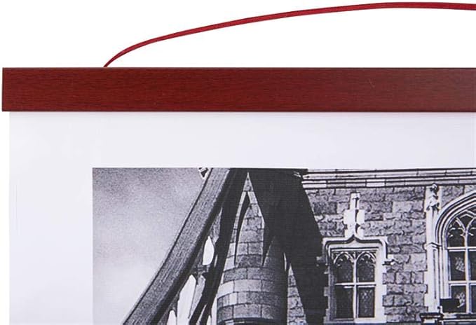 Picture Frame, Wood, Magnetic, 10x1 inches, Mahogany