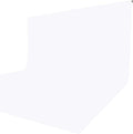 ISSUNTEX 10X12 ft Background Muslin Backdrop, Photo Studio, Collapsible High Density Screen for Video Photography and Television-White