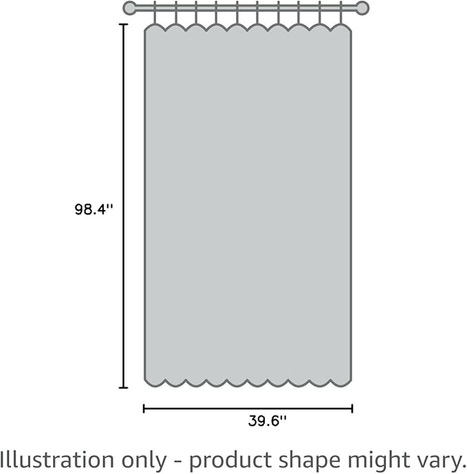 4 Pack 3.3x8.2 Feet Light Blue Foil Fringe Backdrop Curtains, Tinsel Streamers Birthday Party Decorations, Fringe Backdrop for Graduation, Baby Shower, Gender Reveal, Disco Party