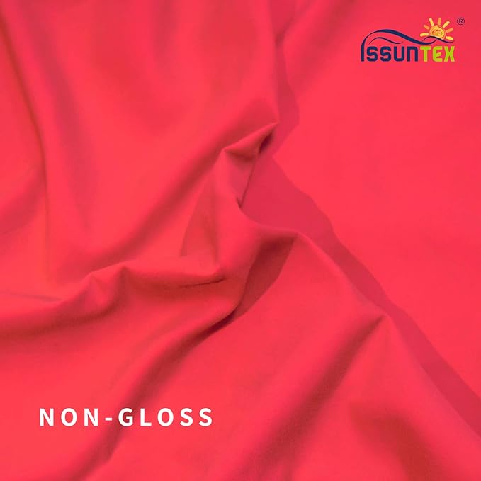 ISSUNTEX 10X16 ft Background Muslin Backdrop, Photo Studio, Collapsible High Density Screen for Video Photography and Television-Red