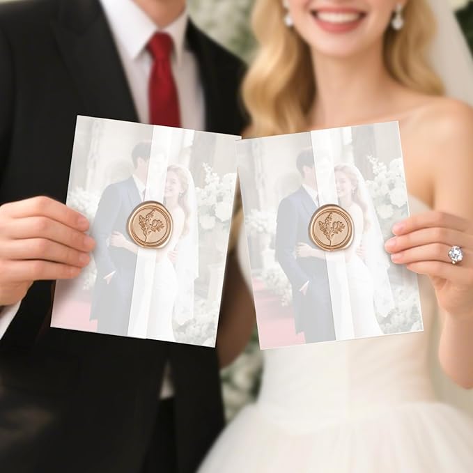 120 Pack Pre-Folded Vellum Jackets for 6x6 Invitations, Translucent Vellum Paper 6x6 Jackets, 100GSM Wedding Invitations Wraps, Envelope Liners for Birthdays, Baby Showers