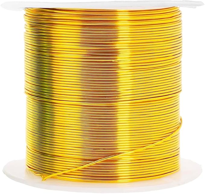 Mandala Crafts 14 Gauge Anodized Aluminum Craft Wire for Jewelry Making - 240 FT Colored Flexible Pastel Wire - Bendable for Bonsai Armature Crafting Sculpting