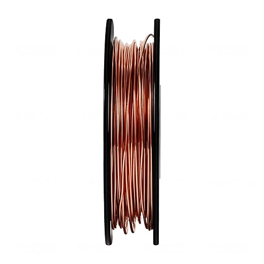 26 Gauge 426 Feet 5 oz 99.9% Dead Soft Copper Wire for Electroculture Gardening, Jewelry Making, Beading, Science Projects, DIY Artwork, Pure Bare Copper Wire