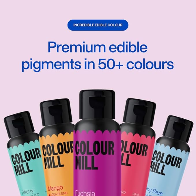 Colour Mill Aqua Blend Water-Based Food Coloring, 20 Milliliters Sea Mist