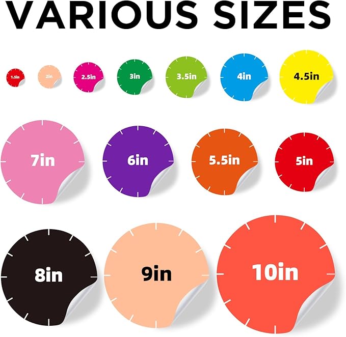 Custom Stickers - Personalized Labels, Customized Stickers with Any Design Image Logo Text, 100 Labels (Scalloped, 3"x3")