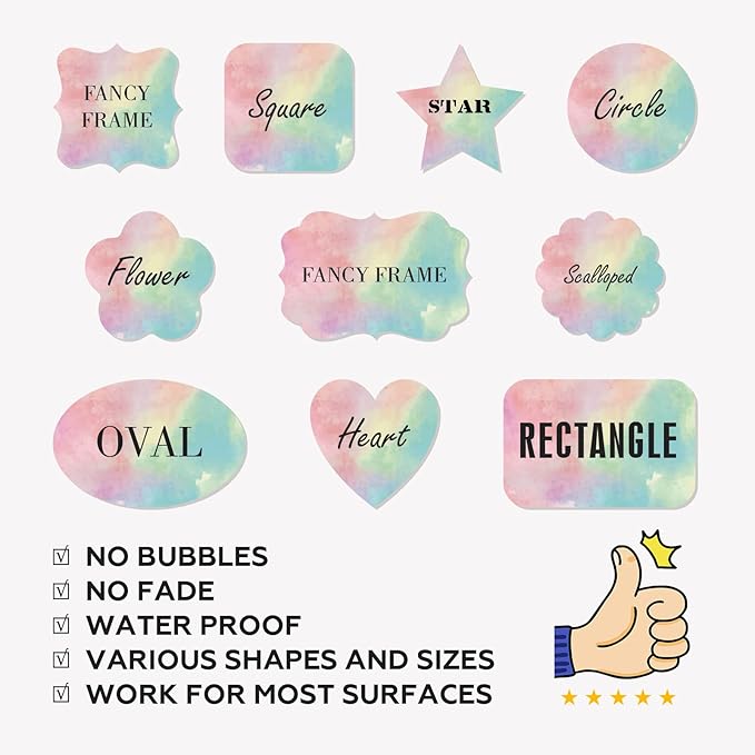 Custom Stickers Personalized Labels - Customized Stickers with Any Design Image Logo Text,Custom Stickers for Business Logo,Custom Thank You Label Stickers,100 Labels (Heart,3.5"x3.5")