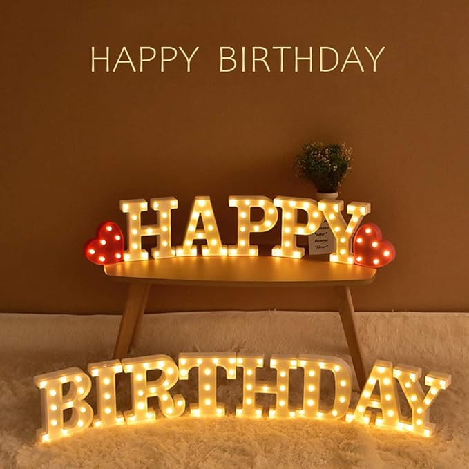 MUMUXI Marquee Light Up Letters | Large Light Up Numbers | Battery Powered and Bright with Every Letter of The Alphabet | for Wedding, Birthday, Party, Celebration, Christmas or Home Decoration (F)