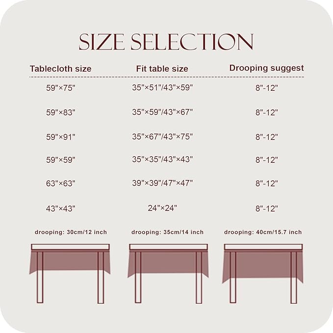 patdrea Vintage Ruffle Tablecloth for Rectangle Tables,Farmhouse Embroidered Cotton White Lace Table Cloth Cover Decor for Dining Room Wedding Banquet Thanksgiving Christmas,59"*91"