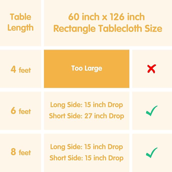 BRILLMAX 8 Pack Navy Blue Tablecloths for 8 Foot Rectangle Tables 60 x 126 Inch - 8ft Rectangular Bulk Linen Polyester Fabric Washable Cloth Cover for Wedding Reception Banquet Birthday Party