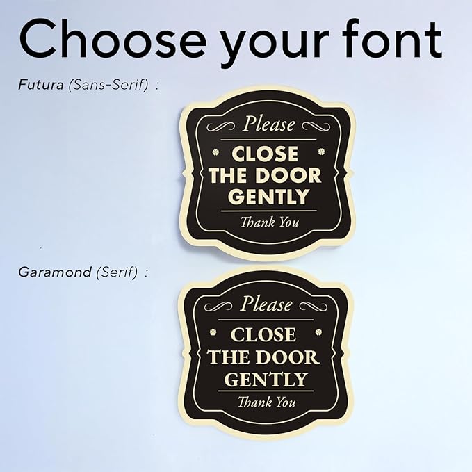Custom Decorative Outdoor Metal Signs, Personalized Aluminum Signs, Customized Driveway Signs, Waterproof Signs Made In USA, Design 3 Black Charcoal 24x24 In