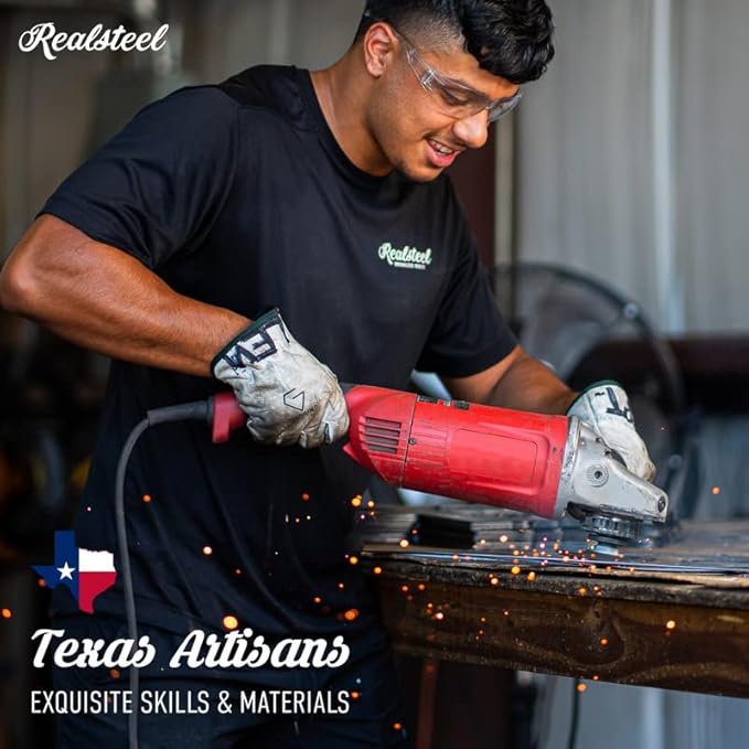 RealSteel Metal Split Letter Monogram – Personalized Last Name Sign for Home & Outdoor Décor – Custom Metal Wall Art – Family Name Sign, Welcome Sign