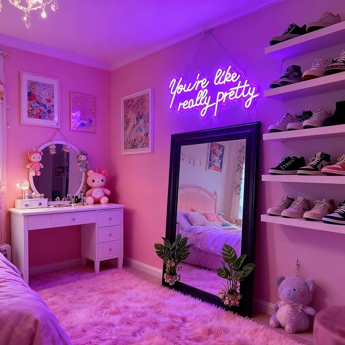 Custom Neon Sign for Wall Decor Personalized LED Neon Wedding Light Sign Customizable Bedroom Room Decor Aesthetic Birthday Gift