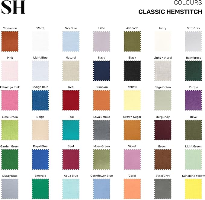 Solino Home Linen Black Table Runner 120 Inches Long - 100% Pure Linen 14 x 120 Inch Table Runner for Fall, Autumn, Halloween, Thanksgiving, Holiday - Classic Hemstitch