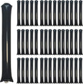 48pcs Round Head Boom Sticks Thunder Sticks Cheering Sticks Team Spirit Plastic Cheerleading Spirit Stick Clapper Inflatable Noise Maker Sports Supply (Black)