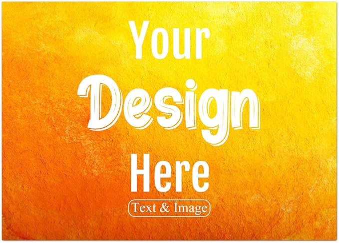 100-500 Custom Stickers Personalized Labels, Customized Stickers with Any Image Logo and Text. Custom Stickers for Business Logo Labels,etc. (Rectangle,5X2 Inch)