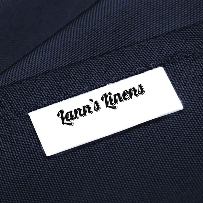 Lann's Linens - 10 Premium 70" x 120" Tablecloths for Wedding/Banquet/Restaurant - Rectangular Polyester Fabric Table Cloth - Navy Blue
