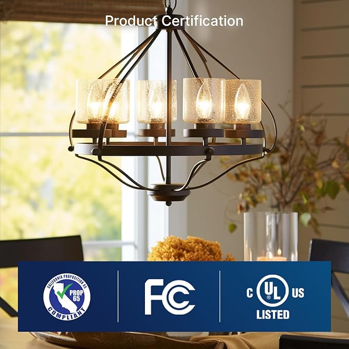 FLSNT 60W Equivalent LED Chandelier Light Bulbs, Dimmable LED B11 E12 Candelabra Base Bulbs, 3500K Natural White, 550LM, 12 Pack UL,CA65 Listed.