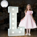 Marquee Letters 3 Feet Tall Large Light Up Letters Baby Shower Decorations Wedding Engagement Proposal White Party Decorations Marry Me Sign Big Cardboard Backdrop L