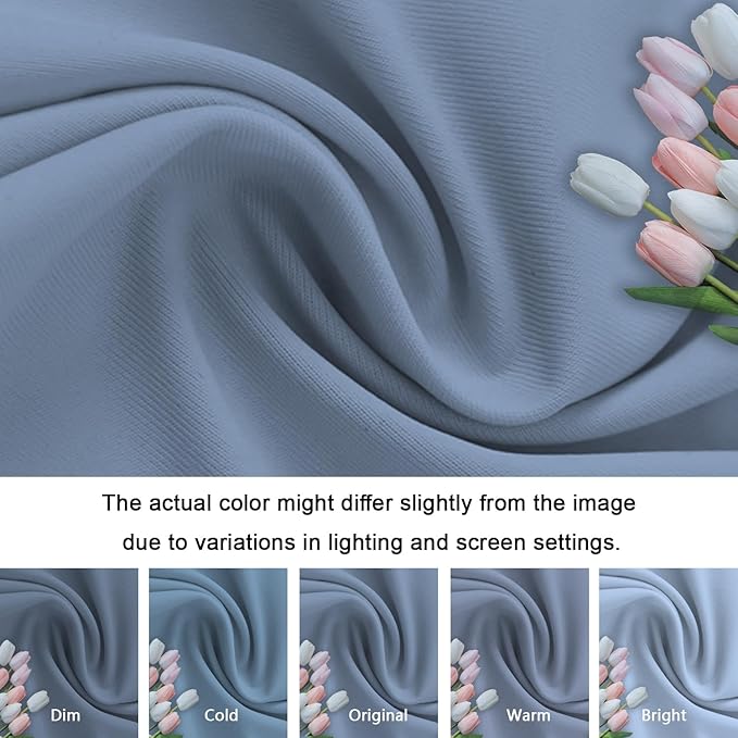 Dusty Blue Arch Cover 4ft Arch Spandex Cover for Metal Arch Backdrop Stand Wedding Arch Backdrop Cover Chiara Wall Covers Balloon Arch Covers Stretchy Bakcdrop for Baby Shower Wedding Decor