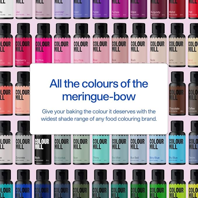 Colour Mill Aqua Blend Water-Based Food Coloring, 20 Milliliters Sea Mist