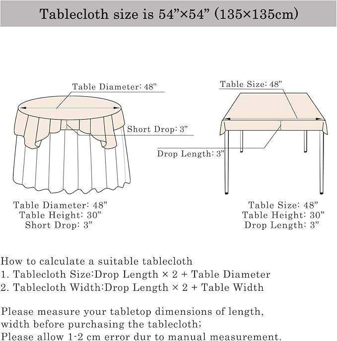 ShinyBeauty Sequin Tablecloth Square 54x54-Inch Red Table Cloths for Round Table Red Sequins Fabric Overlay Glitter TableCloths Linen for Party Small Cover for Wedding Reception