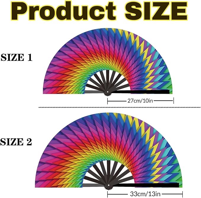Custom Fans with Your Photo/Text - 13 Inch Personalized Folding Hand Fan for Line Dancing, Weddings, Parties | Decorative Gift for Women, Church Events & Dance Performances (150, 13 Inch)