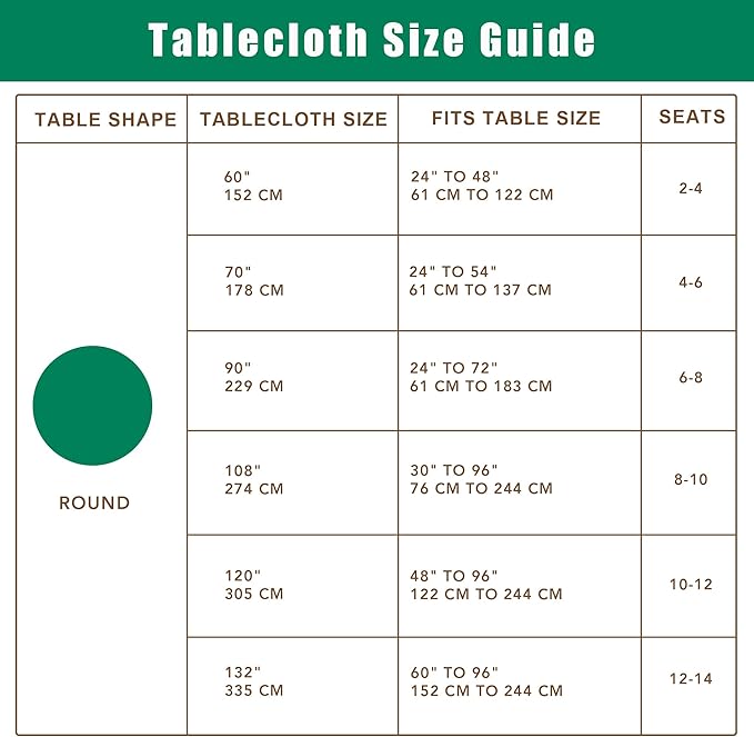 Biscaynebay Round Tablecloth 90 Inch-Auqa Blue Outdoor Fabric Table Cover-Small Circle Folding Table Cloths Linen Water Resistant for Kitchen Dining Picnic Patio Outdoor Party Restaurant Tables
