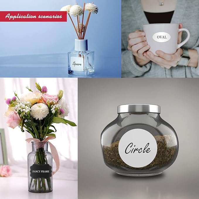 Custom Stickers Personalized Labels - Customized Stickers with Any Design Image Logo Text,Custom Stickers for Business Logo,Custom Thank You Label Stickers,100 Labels (Heart,3.5"x3.5")
