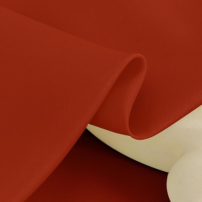 Fitable Rust Table Clothes for Rectangle Tables, 6 Pack - 90 x 156 Inch - Reusable and Elegant Fall Tablecloths, Polyester Fabric Table Covers for Wedding, Party, Banquet, Formal Events