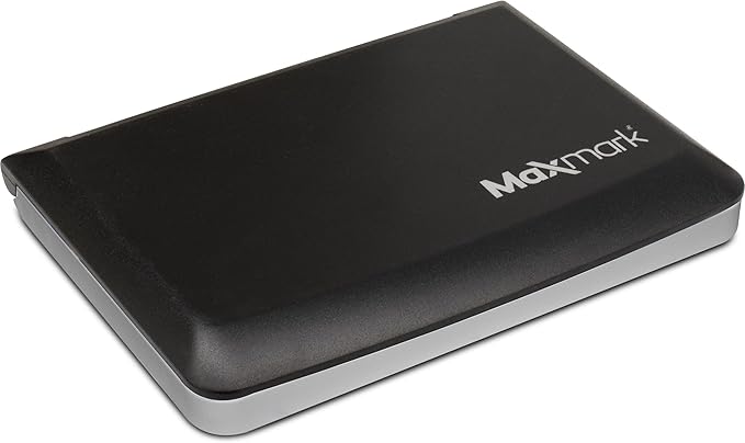 MaxMark Large Crimson Red Stamp Pad - 2-3/4" by 4-1/4" - Premium Quality Felt Pad