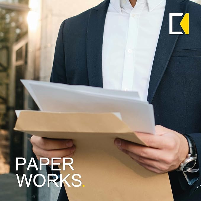 6x9 Booklet Envelopes - 50 pack - Mailing Envelopes Self Seal - White Letter Envelopes with Peel & Seal Closure - Open-Side 6x9 - Plain White 28 lb Paper for Business and Personal Use