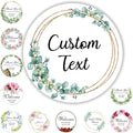 50 Pack Custom Stickers Personalized Labels for Business Logo Customized Vinyl Wedding Favors Birthday Baby Bridal Shower Make Your Own Decals
