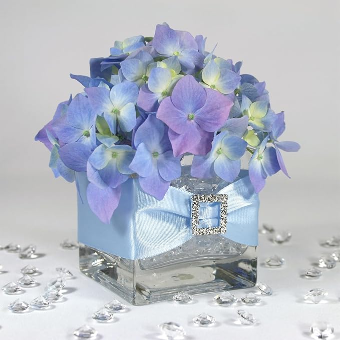 PATIKIL 4000 Pcs Wedding Table Scatter Confetti Crystals 6mm Acrylic Diamonds Vase Fillers Gems for Table Centerpiece Decorations Party Vase Beads, Grass Green