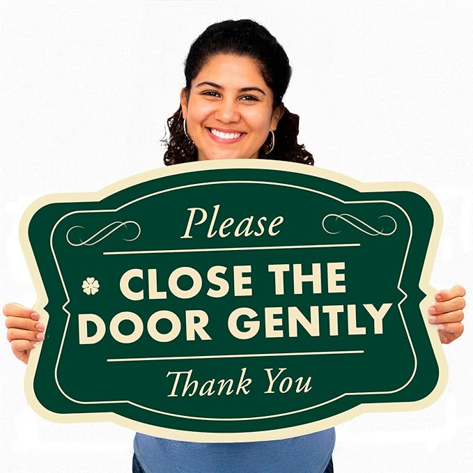 Custom Decorative Outdoor and Driveway Signs, Aluminum Waterproof Signs Made in USA, Forest Green 30x24 In