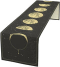 Sun Moon Table Runner, Mysterious Universe Milky Way Interstellar Space Western Traditional Elements able Runner for Party Living Room Home Kitchen Dinner Table Runner 13x108 Inch