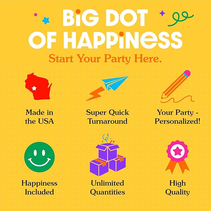 Big Dot of Happiness Custom Logo Party Napkins, Personalized Corporate Branded Business Decor, Your Logo Here White 3-Ply Paper Luncheon Napkins - 150 Count