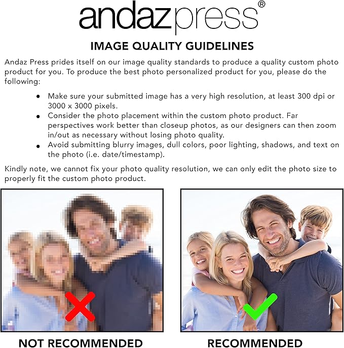 Andaz Press Bulk Photo Personalized Gift and Party Favors Collection, 3x4-inch Business Cards or Tiny Thank You Note Cards, Custom Photo, 30-pack