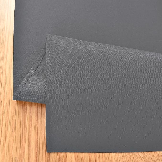 Farmhouse Grey Table Runner Dining Table Runners 90 Inches Long Coffee Table Runner for Dresser Living Room Bedroom Holiday Party Banquet 12X90 Inch