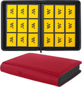 Card Binder 9 Pocket,Trading Card Binder Holds up to 360 Cards with 20 Sleeves,Zipper Card Holder Album Compatible with TCG Card/Game Cards/Sports Card