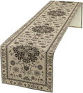 Boho Vintage Elegant Table Runner Farmhouse for Home Farmhouse Kitchen Table Dining Coffee Room Garden Party Wedding Decor 13x60in
