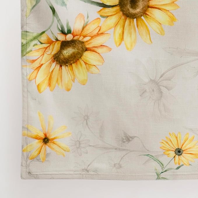 Maison d' Hermine Table Runner 100% Cotton Double Layer Table Runners 72 inches Long Decorative for Home Kitchen Dining Party Baby Shower Wedding Bridal Shower Spring Summer (Candice, 14.50" x 72")