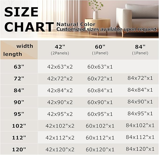 Vision Home Natural Pinch Pleated Semi Sheer Curtains Textured Linen Blended Light Filtering Window Curtains 90 inch for Living Room Bedroom Patio Pinch Pleat Drapes with Hooks 1 Panel 60" Wx90 L