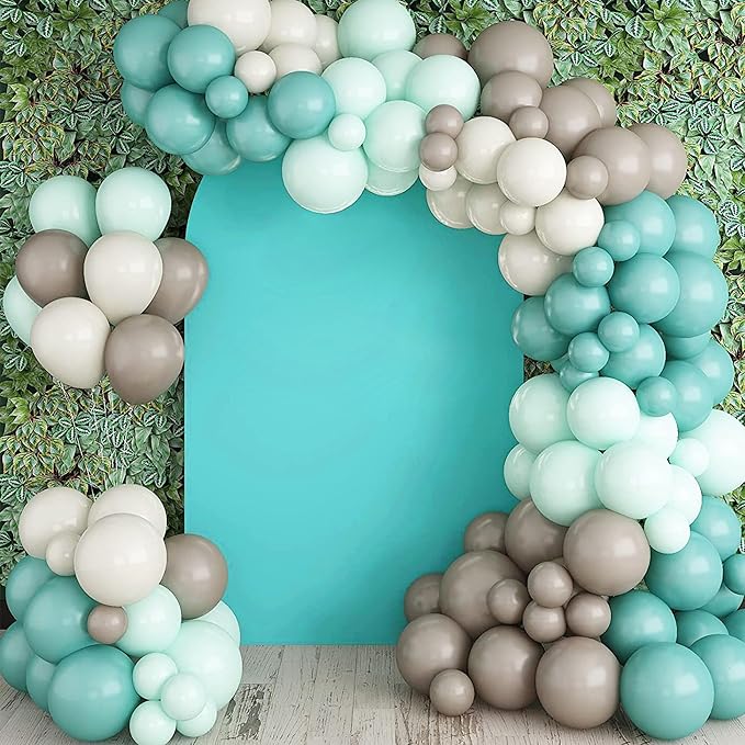 Wedding Arch Cover 4FT Arch Backdrop Cover Spandex Fitted Arch Cover for Round Top Chiara Backdrop Stand Covers for Wedding Birthday Party Baby Shower Banquet Ceremony Decoration