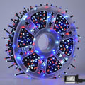 YEGUO 500LED 165ft 4th of July led Lights Outdoor Waterproof, Patriotic String Lights Plug in, Red White Blue led String Lights Indoor for 4th of July Memorial Day Independence Day Decor