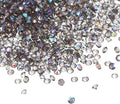 PATIKIL 14000Pcs Wedding Table Scatter Confetti Crystals 3mm Acrylic Diamonds Vase Fillers Gems for Table Centerpiece Decorations Bridal Shower Party, Gray AB