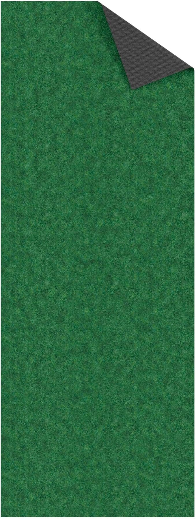 Ottomanson 2'7" x 10' Hallway Runner with Scraper Pile - Extra Durable Non-Slip Rug Mat for Indoor & Outdoor Use - Ideal for Kitchen, Entryway & Garage - High-Traffic Carpet, Green