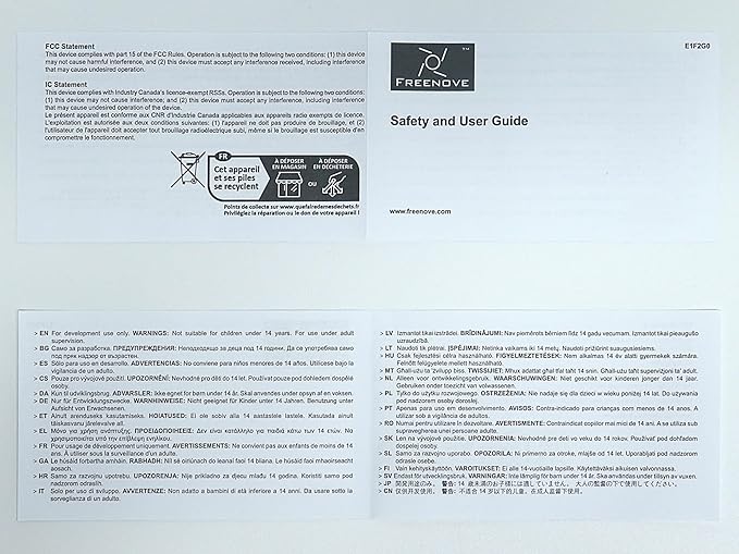 Freenove Complete Starter Kit with Board V5 Rev4 Mini (Compatible with Arduino IDE), Arm Cortex-M4 Microcontroller, 474-Page Detailed Tutorial, 343 Items, 90 Projects